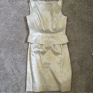 Marie St. Claire Gold Metallic 2 Piece